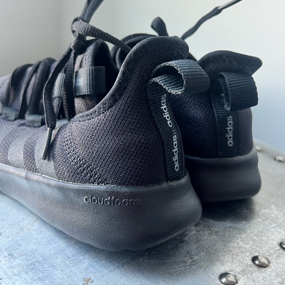 Adidas Men's Black Cloudfoam Shoes